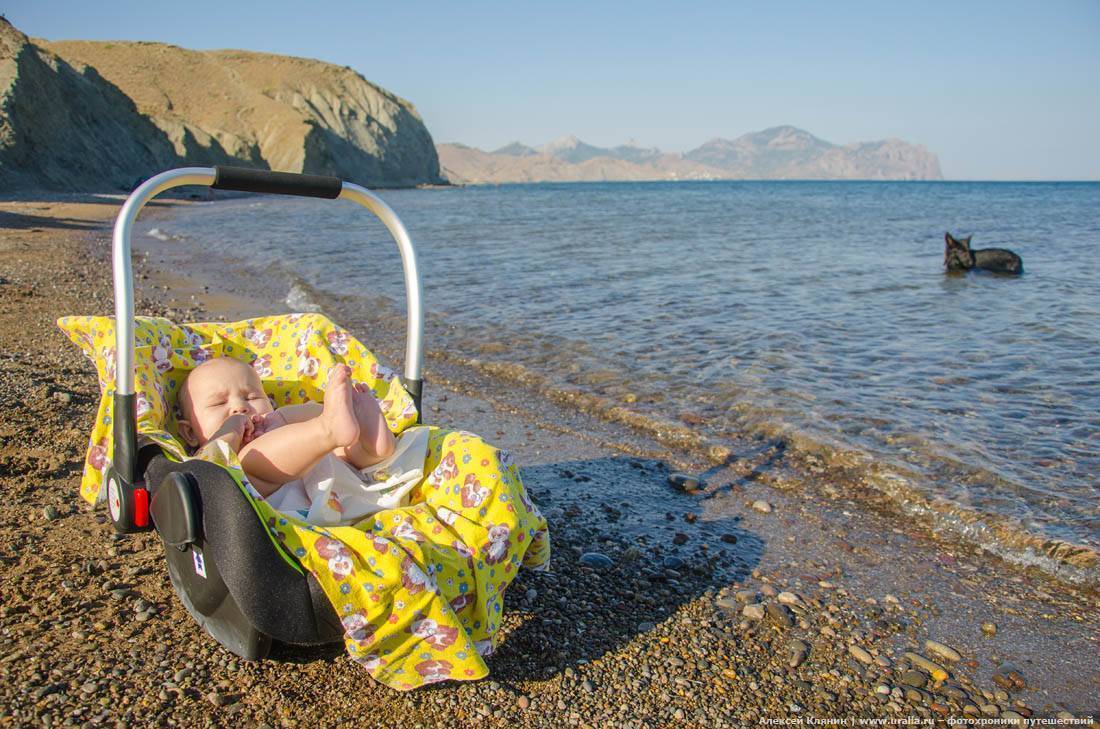 Поездка на море с грудным ребенком: на сколько ехать и как правильно отдыхать