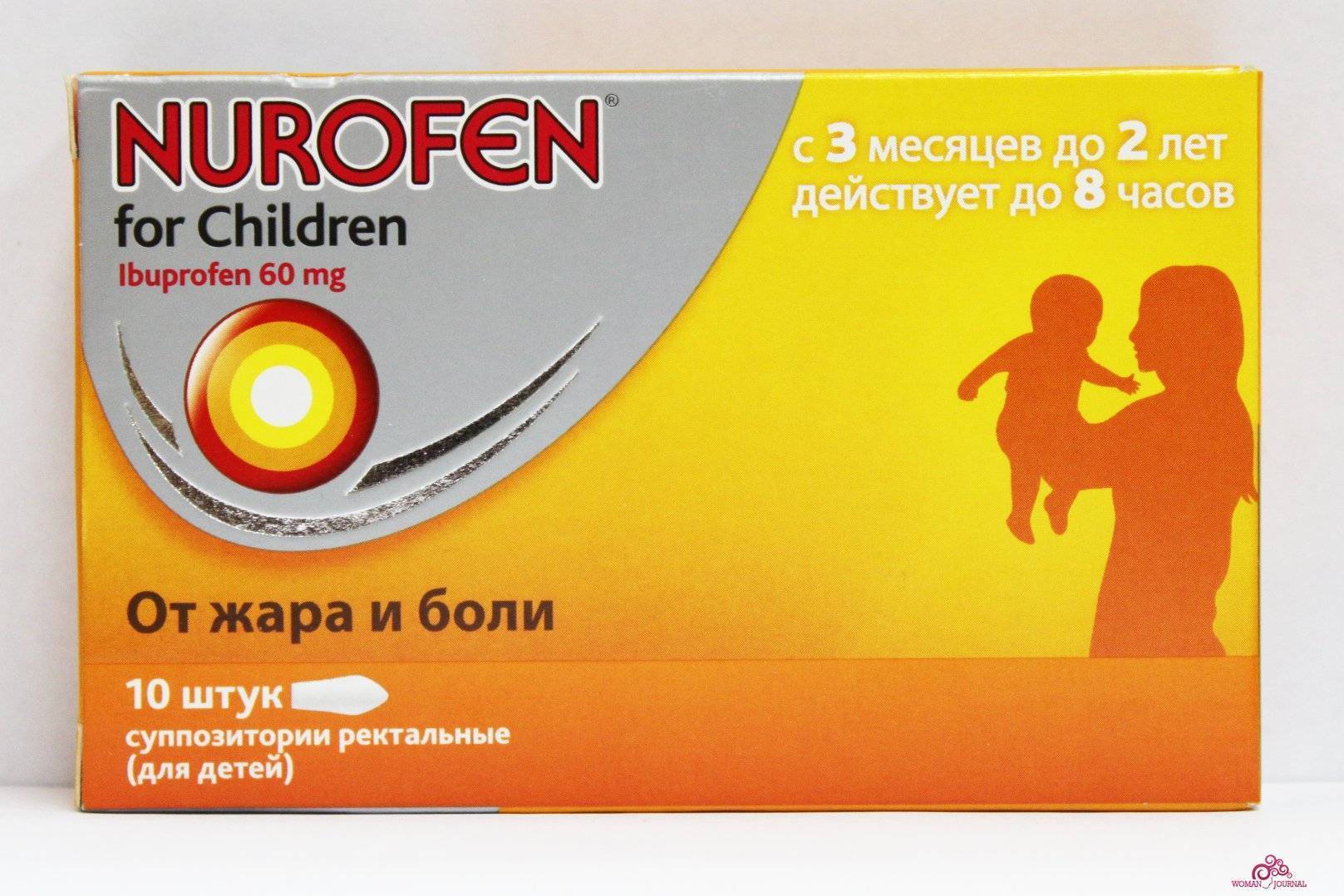 Свечи с ибупрофеном для детей