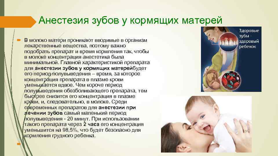 Можно ли кормить грудью после анестезии? | педиатрия и неонатология
