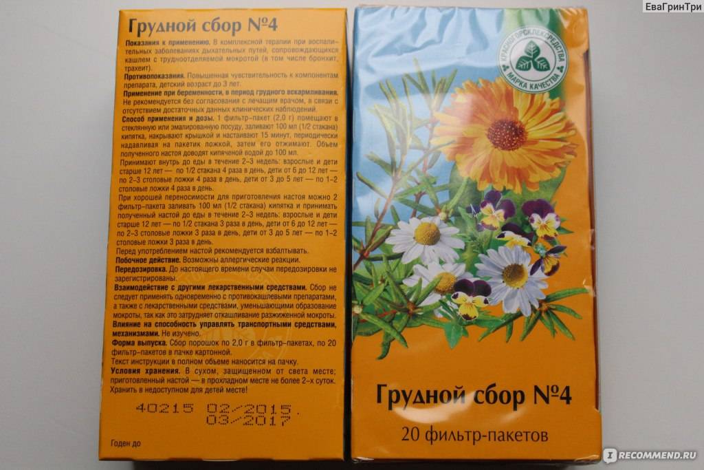 Грудной сбор для детей – сироп с шалфеем: что входит в состав