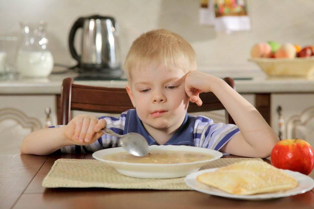 Ребенок не ест суп: что делать