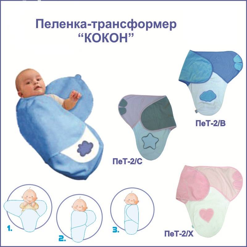 Пеленки для новорожденных, виды пеленок