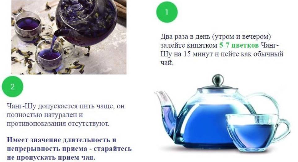 Пурпурный чай чанг шу: состав, отзывы, история, заваривание