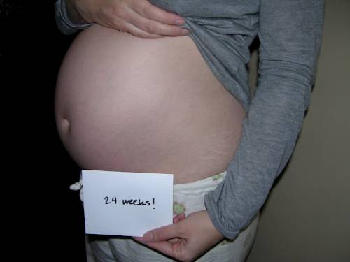 24 неделя беременности. календарь беременности