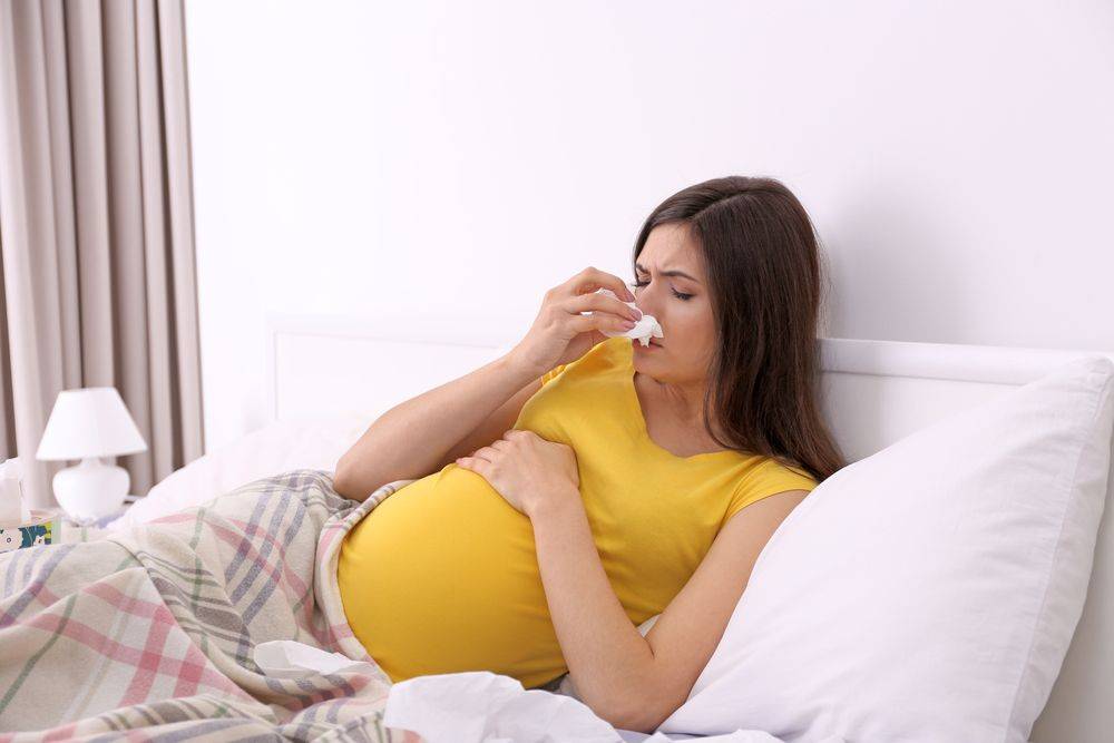 Промывание носа при беременности