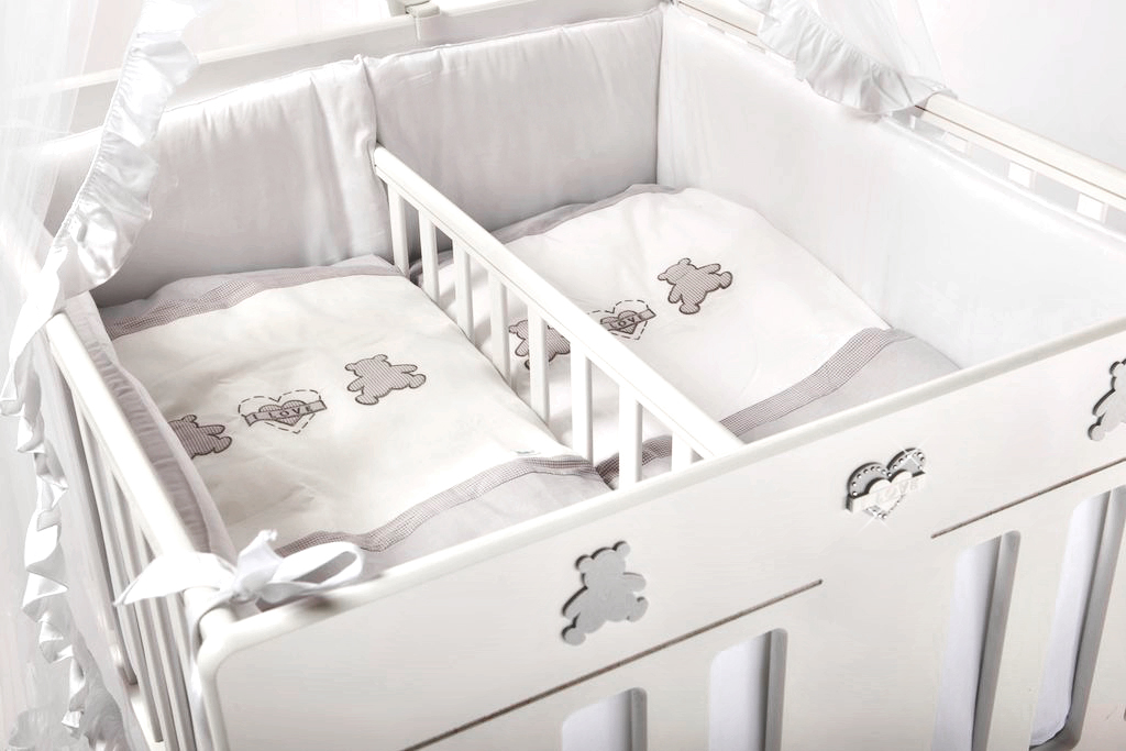 Кроватки для двойняшек: преимущества и недостатки моделей - дивангуру