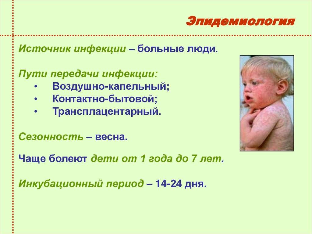 Клинические рекомендации (протокол лечения) оказания медицинской помощи детям больным краснухой