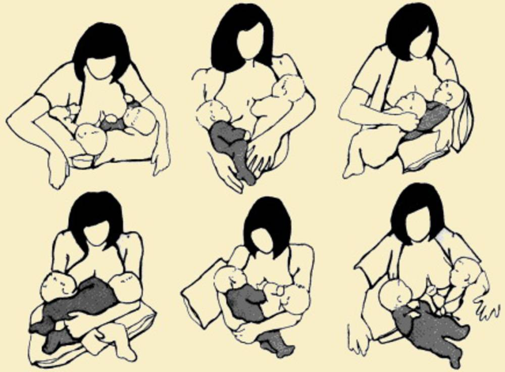 Как кормить двойню одновременно: грудное вскармливание близнецов