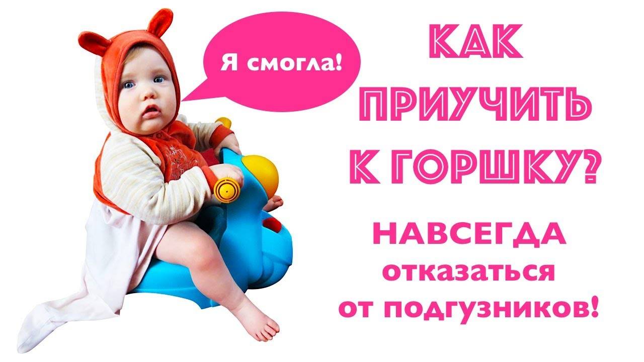 Как приучить ребенка у горшку: быстрые методики (7 и 3 дня)