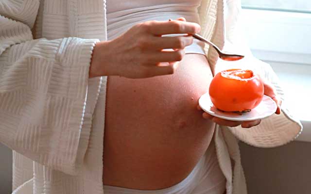 Полезные свойства хурмы во время беременности