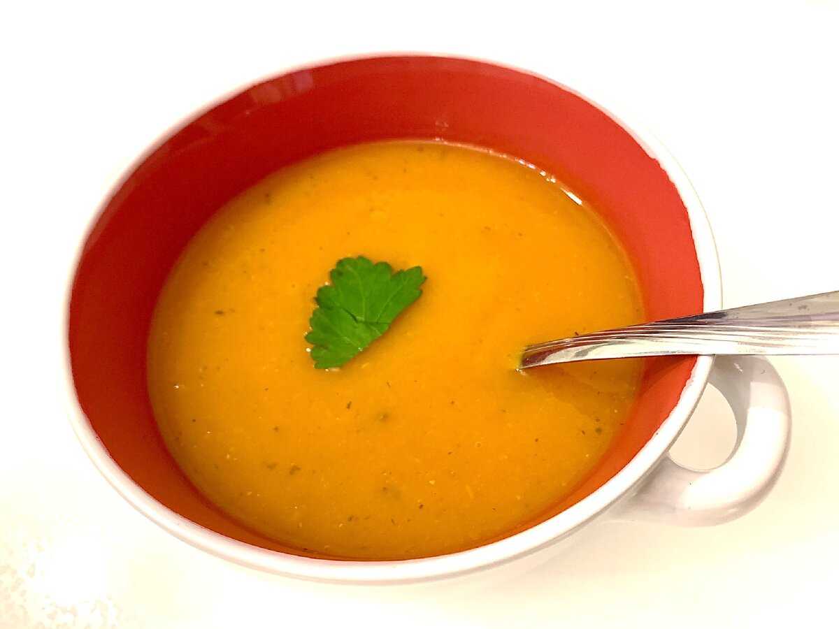 Суп-пюре из тыквы для взрослых и детей