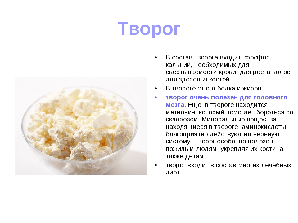 Творог как есть