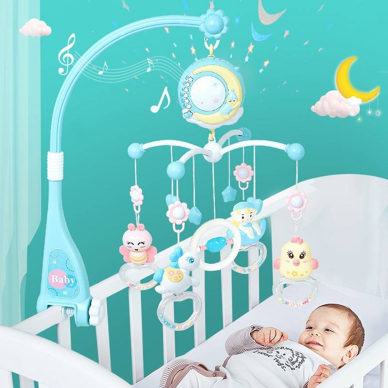 Какой мобиль лучше для новорожденного, с какого возраста его можно вешать на кроватку?