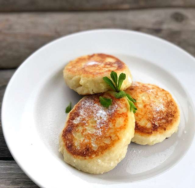 Детские сырники в духовке для детей от 1 года