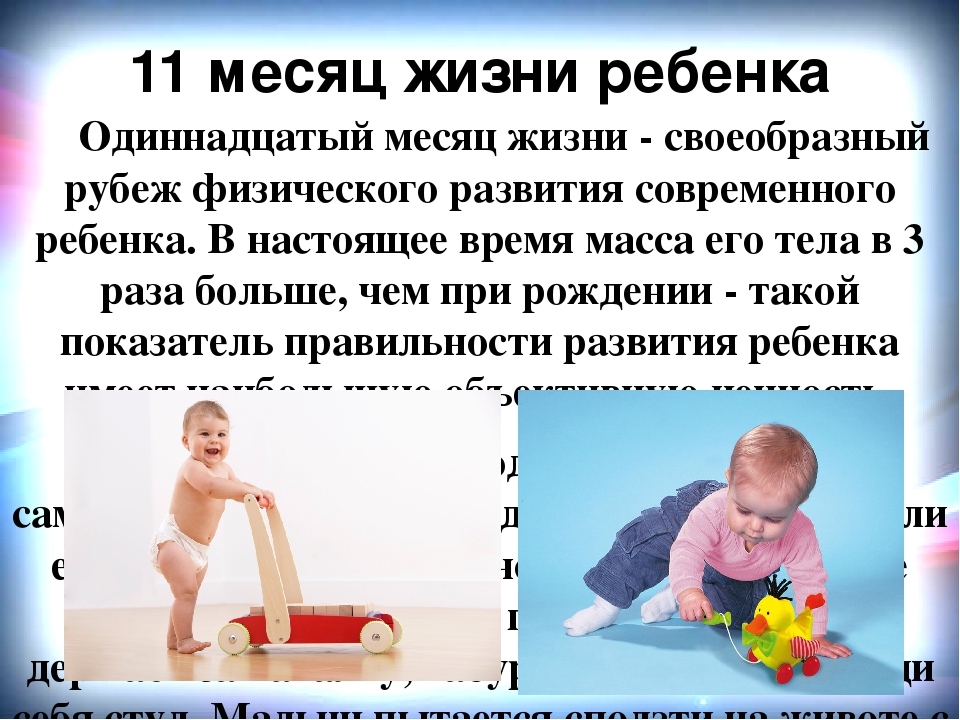 Что должен уметь ребенок в 11 месяцев. развитие ребенка в 11 месяцев :: syl.ru