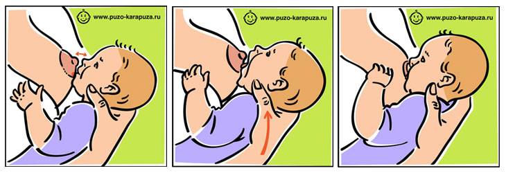 Ребенок кусает грудь при кормлении: что делать?