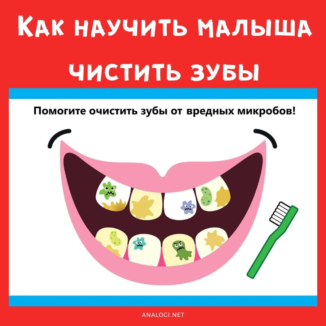 Как приучить ребенка чистить зубы: советы родителям