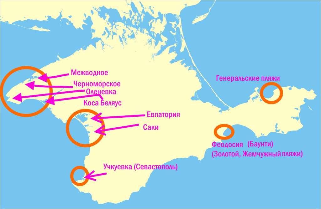 Курорты азовского моря в россии