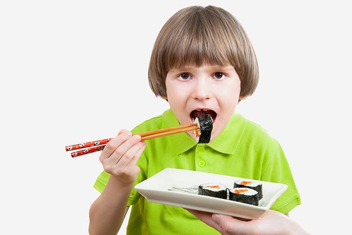 Какие роллы можно давать детям?