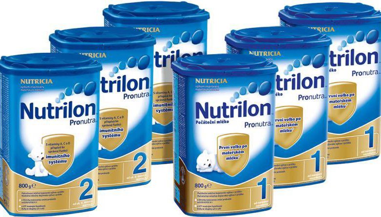 Детские сухие смеси nutrilon