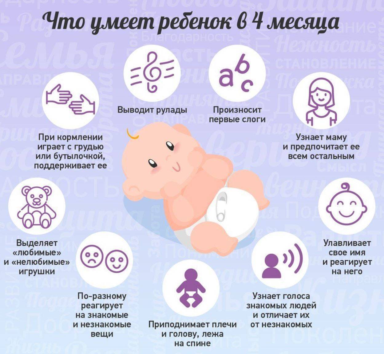 Что должен уметь ребенок в три месяца: особенности развития младенца