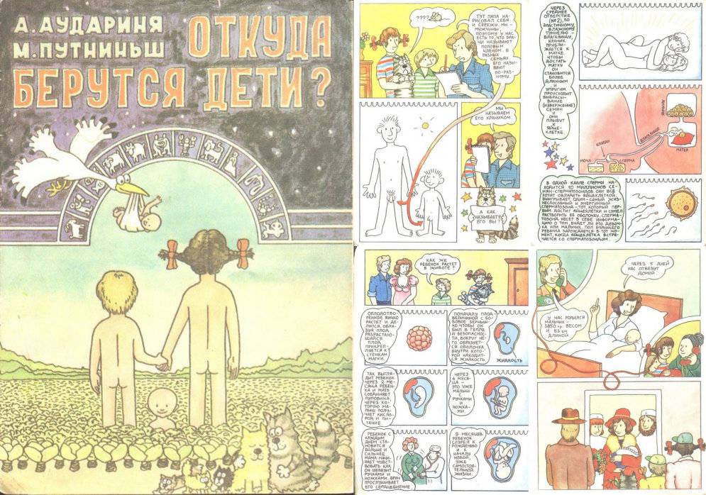 Как объяснить ребенку откуда берутся дети: видео-совет, мультик, список книг