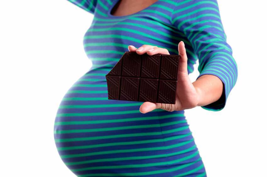 Полезные свойства шоколада при беременности
