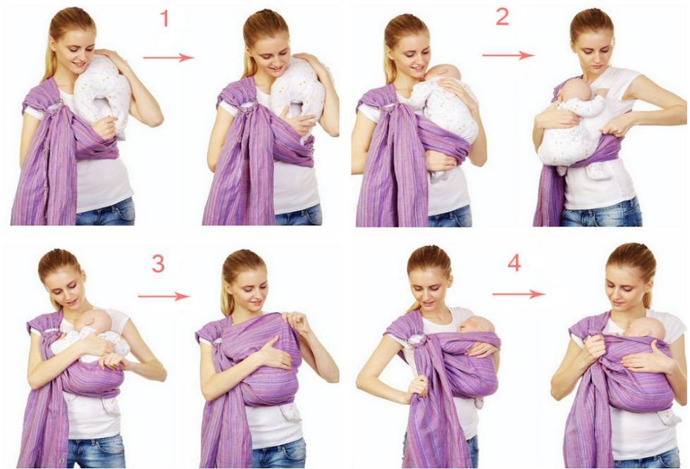 Слинг шарф для новорожденных: преимущества и обмотки | ru-babyhealth