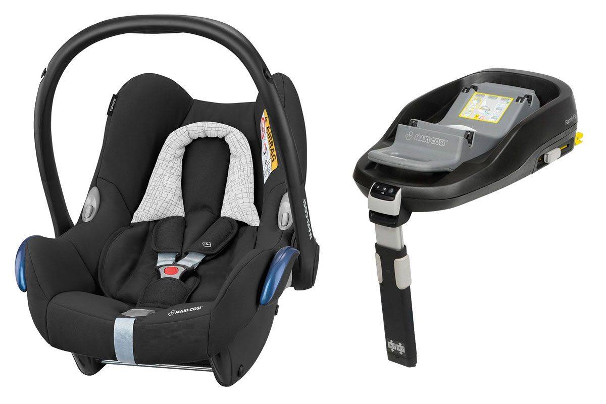 Сравнение автомобильных кресел Maxi-Cosi CabrioFix и Britax Römer Baby Safe Plus II