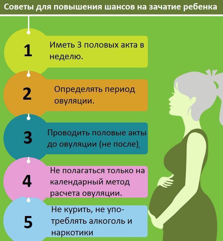 Как повысить вероятность зачатия