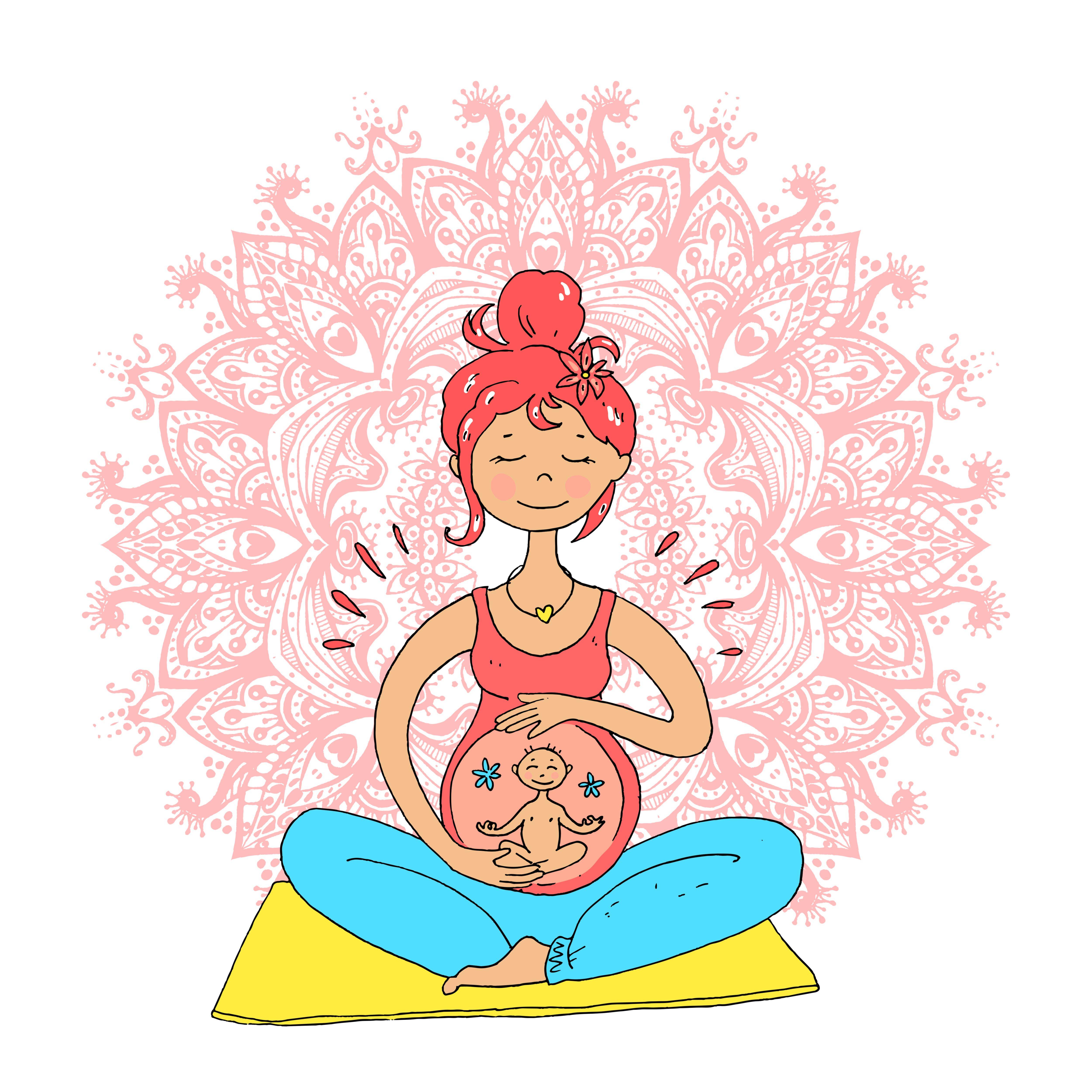 Медитация на беременность. Йога иллюстрации. Йога для беременных. Беременность иллюстрации. Йога для беременных иллюстрации.