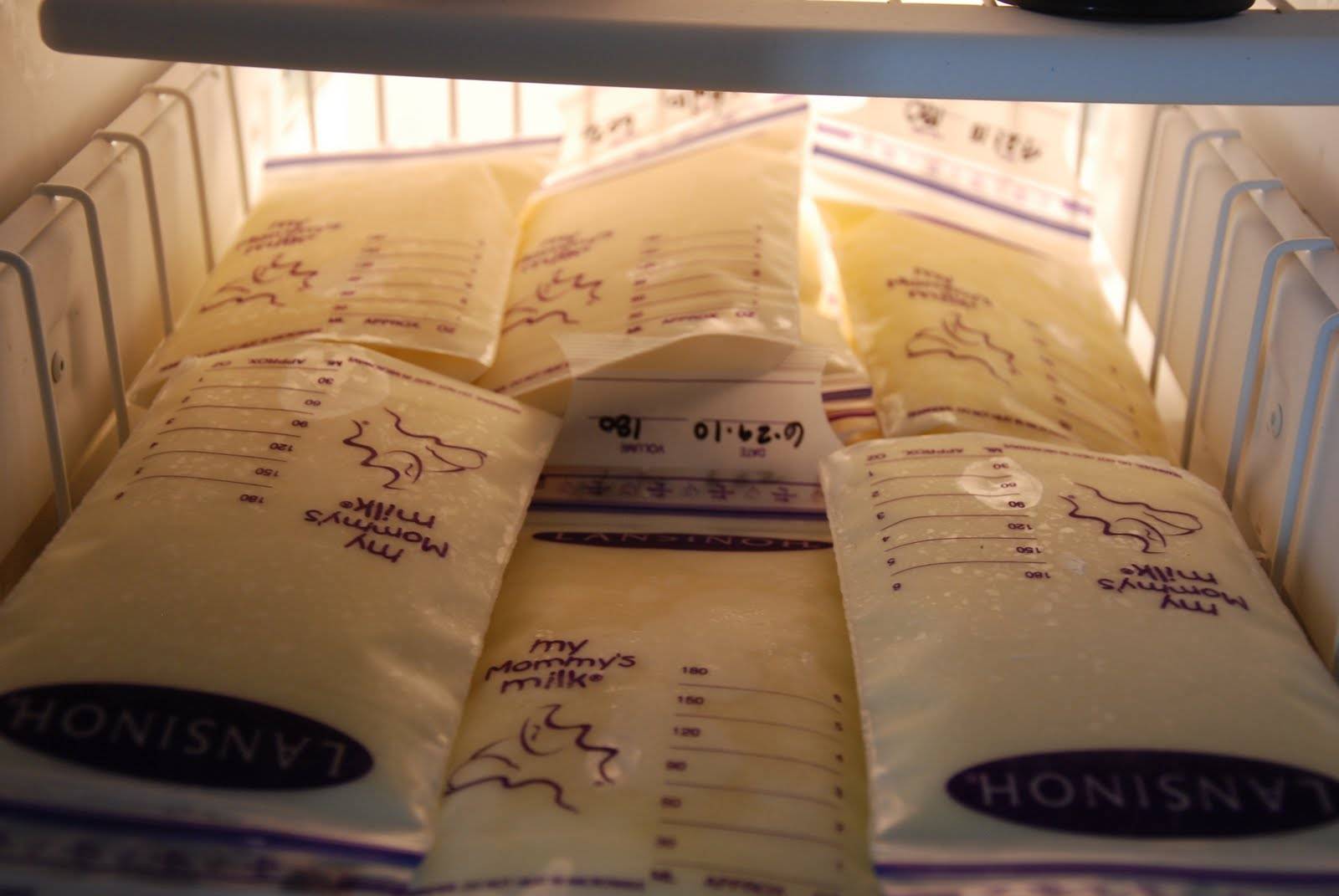 Как замораживать грудное молоко: основные правила и запреты