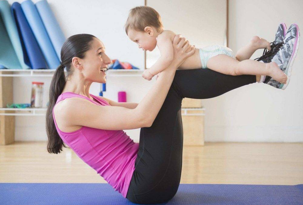 Можно ли заниматься спортом при грудном вскармливании маме