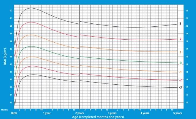 Индекс массы тела ребенка - таблица норм имт до 19 лет | ves-rebenka.ru