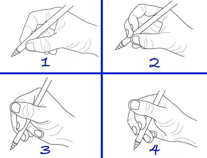 Как приучить ребенка правильно пользоваться карандашом или ручкой