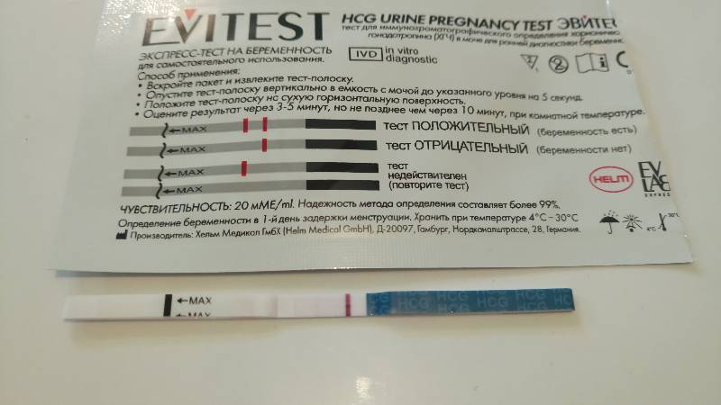 Можно ли делать тест на беременность во время месячных