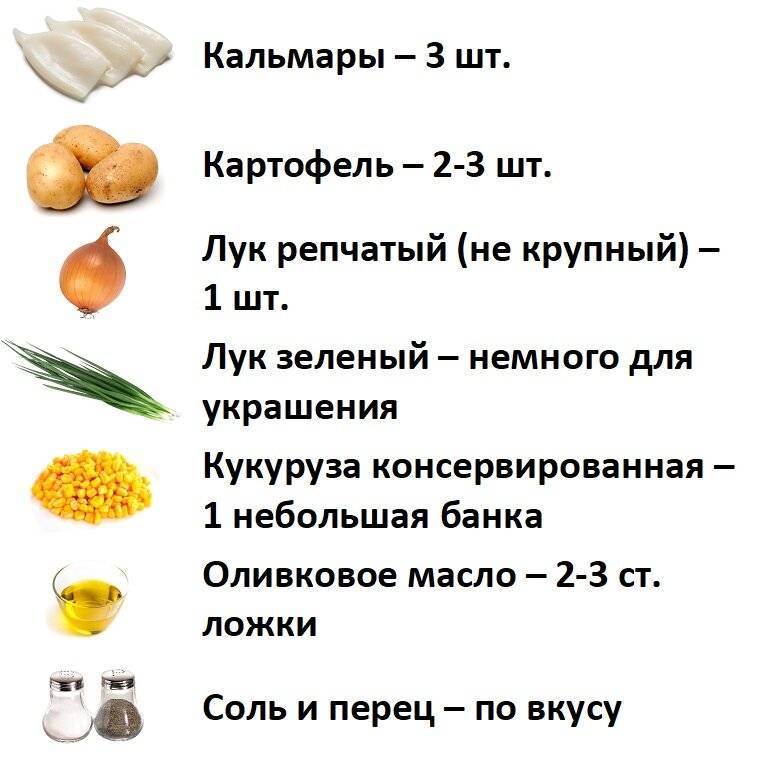 Кальмары: польза и вред для здоровья женщин и мужчин