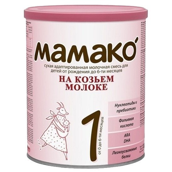 Топ 5 лучших смесей на козьем молоке 2024