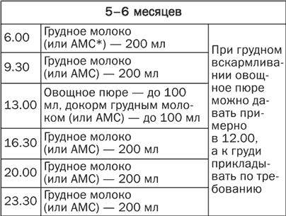 На пути к взрослому рациона: режим питания ребенка в 6 месяцев и примерное меню