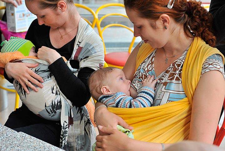 Неправильный захват и сосание груди ребенком
